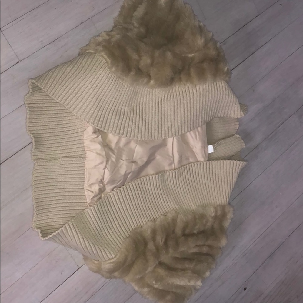 Faux Fur cardigan
